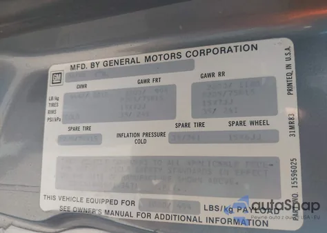 1986 Chevrolet Blazer S10 from USA, damaged, VIN 1G8CS18R6G8193471